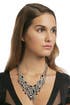 Black and Crystal Mystery Necklace by Tom Binns