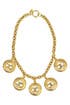 Vintage Chanel Circle Link Necklace by WGACA Vintage