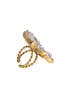Crystal Navette Bloom Ring by Elizabeth Cole