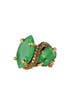 Bette Davis Eyes Emerald Ring by Erickson Beamon