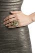Gold Digger Ring by Erickson Beamon