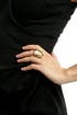 Sundial Cocktail Ring by House of Harlow 1960