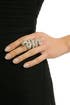 Coil Snake Ring by Kenneth Jay Lane