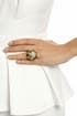 Deco Fab Ring by Kenneth Jay Lane