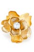 Oversize Flower Ring by Kenneth Jay Lane