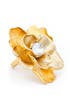 Oversize Flower Ring by Kenneth Jay Lane