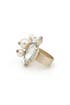 Pearl and Crystal Ring by Lee Angel