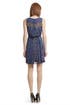 Pleated Print Dress by Tibi