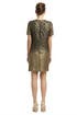 Gold Speck Tweed Dress by ADAM