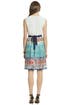 Marble Mosaic Dress by Alberta Ferretti