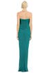 Aqua Queen Gown by Badgley Mischka