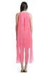 Coral Waterfall Dress by Badgley Mischka