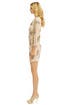 Sequin Bell Sleeve Sheath by Badgley Mischka