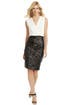 Sequin Clash Dress by Badgley Mischka
