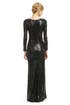 Sequin Remix Gown by Badgley Mischka