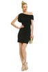 Sliding Shoulder Dress by Badgley Mischka
