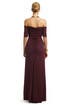 Venetian Wine Gown by Badgley Mischka
