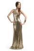 Gold Glam Sequin Gown by Blugirl