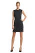 Pewter Ivonne Dress by Calvin Klein Collection