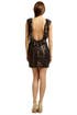Copper Ruffle Dress by camilla and marc