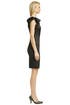 Black Truffle Dress by Carmen Marc Valvo