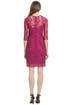 Botanical Berry Sheath by Carmen Marc Valvo