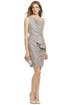 Earl Grey Peplum by Carmen Marc Valvo