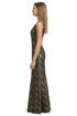Golden Leaf Gown by Carmen Marc Valvo