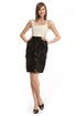 Polished Petal Sheath by Carmen Marc Valvo