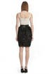 Polished Petal Sheath by Carmen Marc Valvo