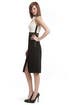 Swirl Latte Dress by Chris Benz