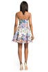 Fanciful Floral Dress by Christian Cota