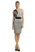 Power Ponte Dress by Christian Cota