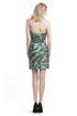Turquoise Ruffle Dress by Christian Siriano