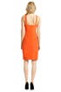 Tangerine Cross Halter Dress by Cushnie Et Ochs