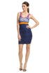 Techno Back Zip Dress by Cut 25