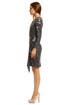 Charcoal Cocktail Sequin Dress by David Meister
