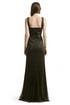 Metallic Twisted Gown by David Meister