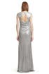 Silver Sequin Shine Gown by David Meister