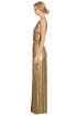 Clarice Gold Sequin Gown by Diane von Furstenberg