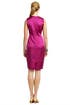 Raspberry Satin Twist Dress by Elie Tahari