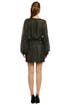 Gold Dot Grid Dress by ERIN by erin fetherston