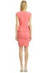 Coral Beach Peplum Dress by ERIN by erin fetherston