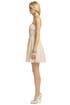 Gold Dot Drip Dress by ERIN by erin fetherston