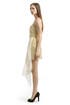 Mikade Gold Sash Dress by ERIN by erin fetherston