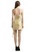 Mikade Gold Sash Dress by ERIN by erin fetherston