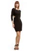 Cut It Out Dress by Halston Heritage