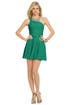 Green Tropics Dress by Halston Heritage