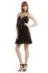 Metallic Accordion Dress by Halston Heritage