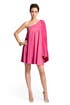 Raspberry Poncho Dress by Halston Heritage